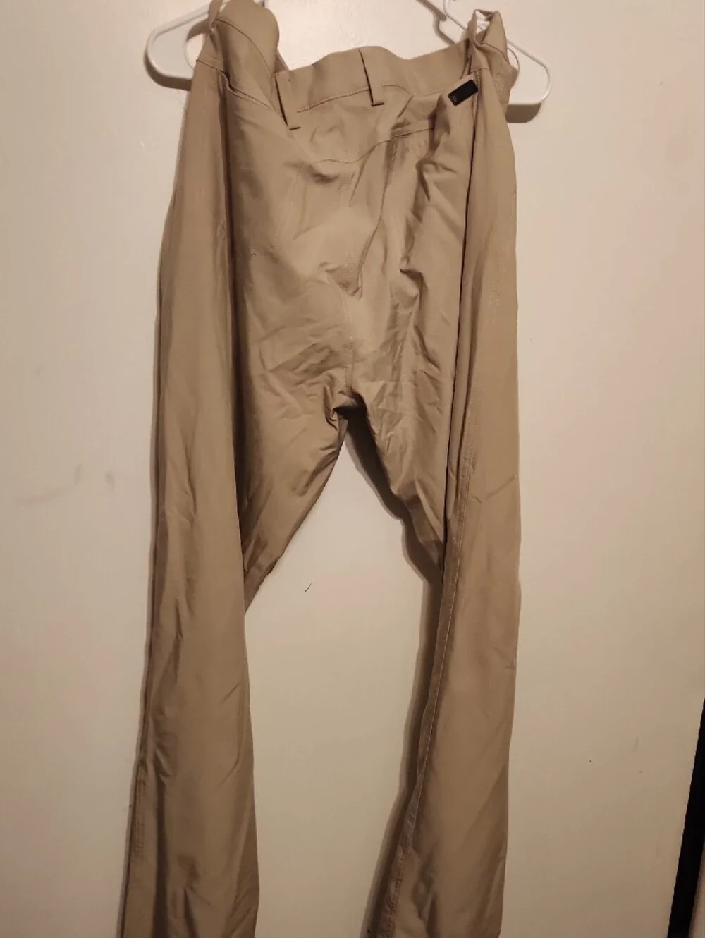 Men's Slim Straight Khaki Pants - Beige